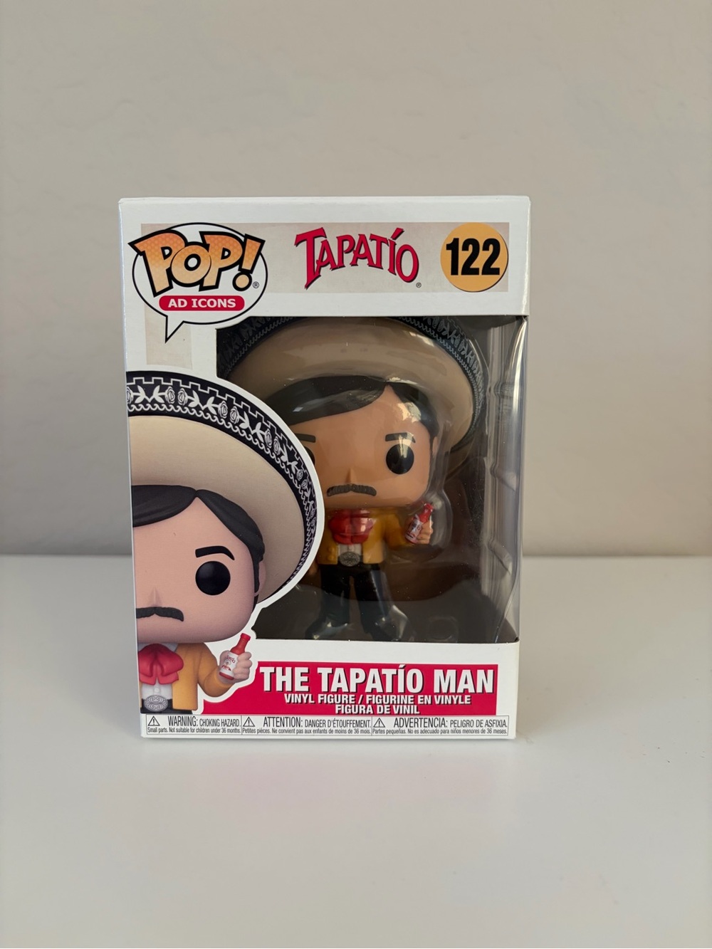 Funko Pop! The Tapatío Man #122 Vinyl Figure - Red, Black, Tan